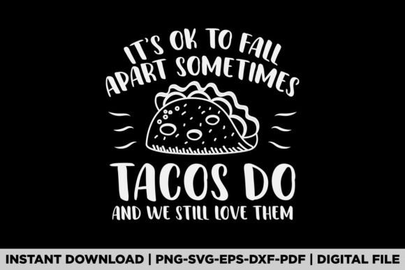 A Designer's Review: Using the Mental Health Ok to Fall Apart Taco Graphic