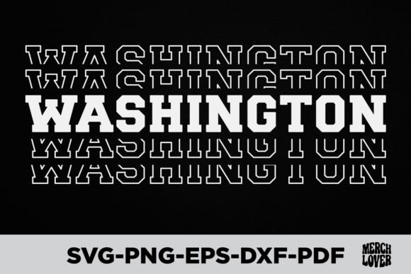 Crafting a Patriotic Washington State Graphic for T-Shirts