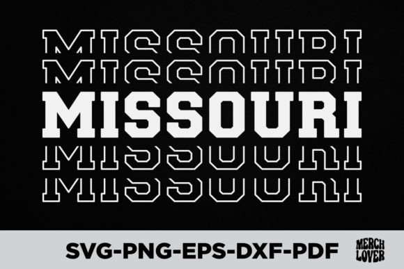 Patriotic Missouri T-Shirt Graphics for State Pride Campaigns